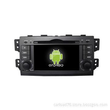 2 din android kia borrego car dvd player with GPS,BT, iPOD, tv, wifi, 3G function